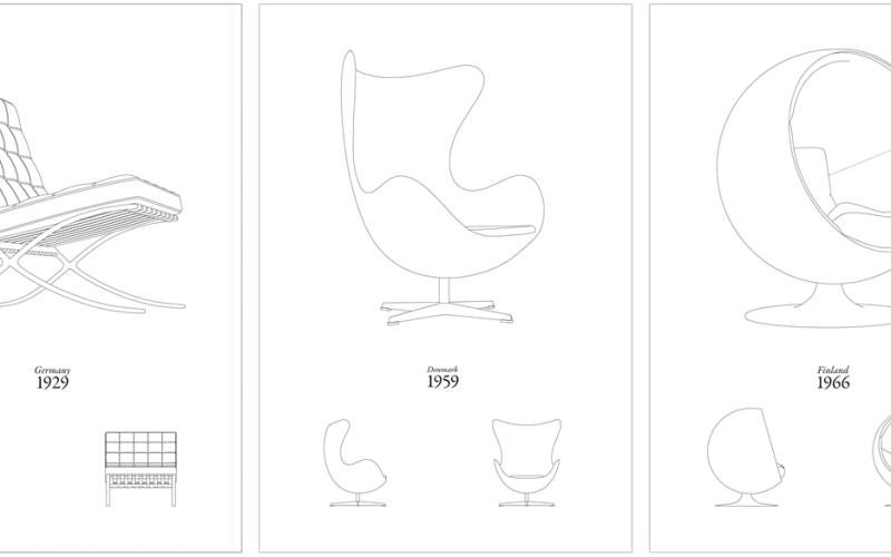 Classic Designer Chair Prints for Your Walls
