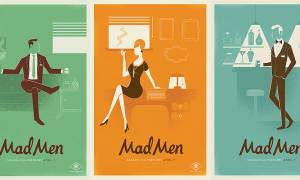 1960s Inspired Mad Men Posters