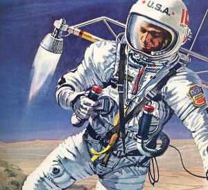 1964 Vision of Man Exploring Mars