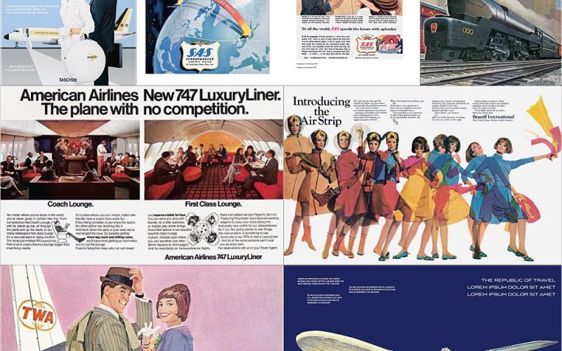 100 Years of Globetrotting ads from Taschen