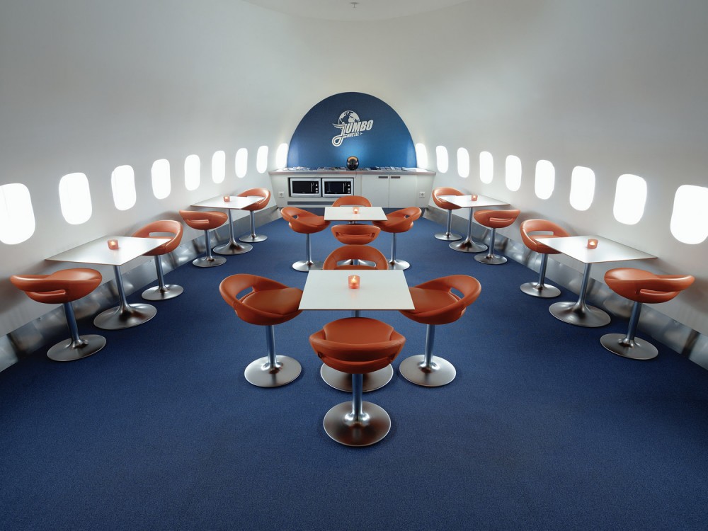 Welcome Aboard on the World’s First Jumbo Jet Hostel